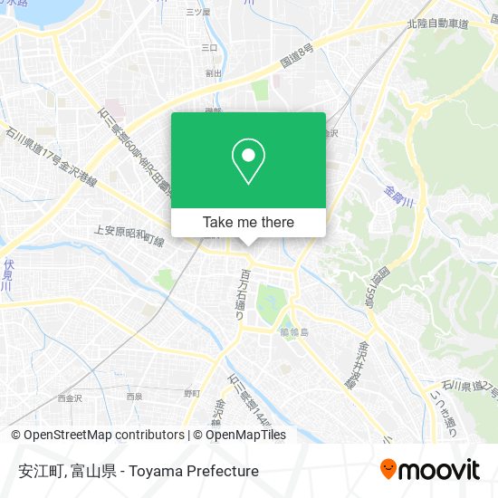 安江町 map