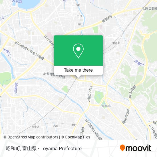 昭和町 map