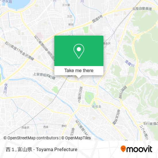 西１ map