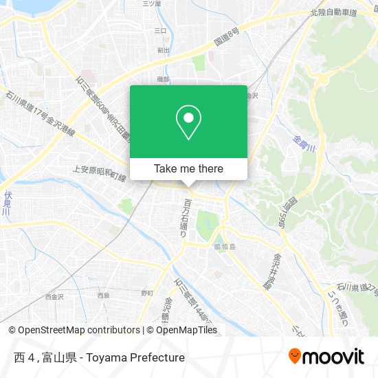 西４ map