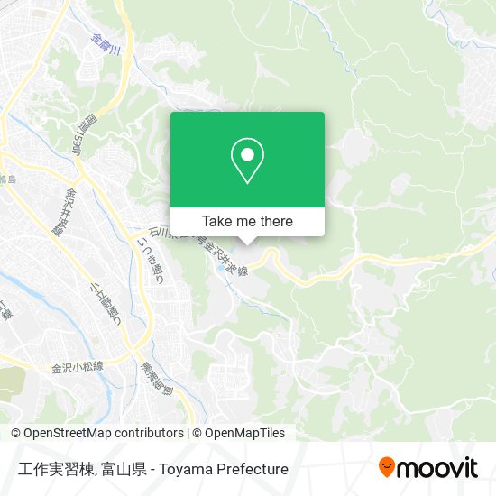 工作実習棟 map