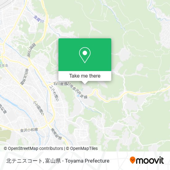 北テニスコート map