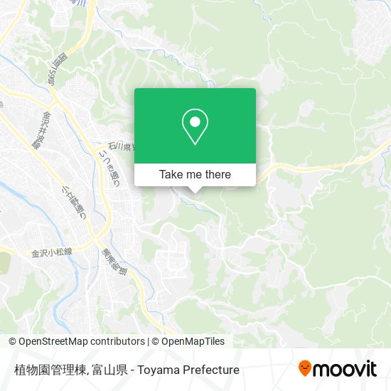 植物園管理棟 map