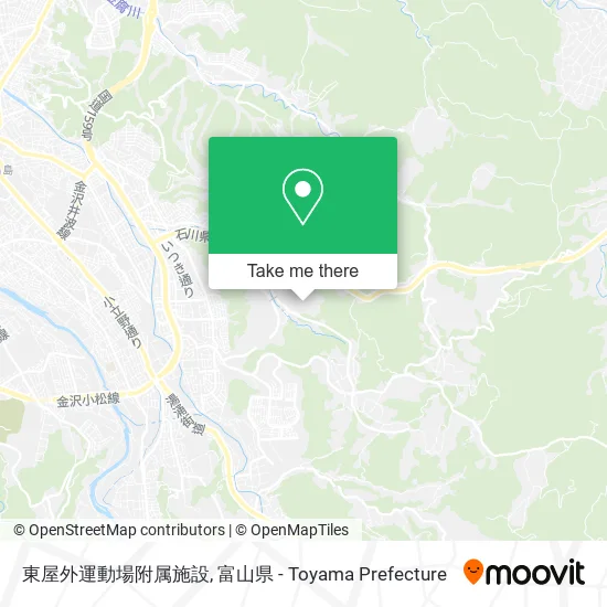 東屋外運動場附属施設 map