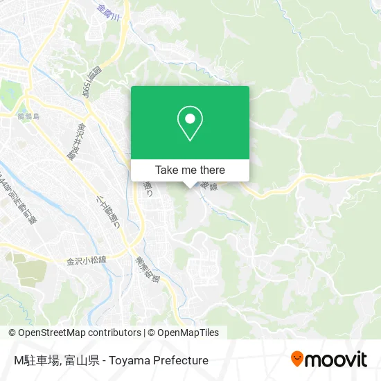 M駐車場 map