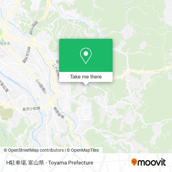 H駐車場 map