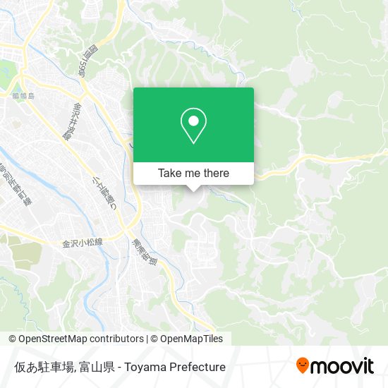 仮あ駐車場 map