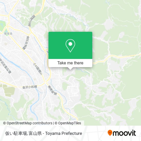 仮い駐車場 map