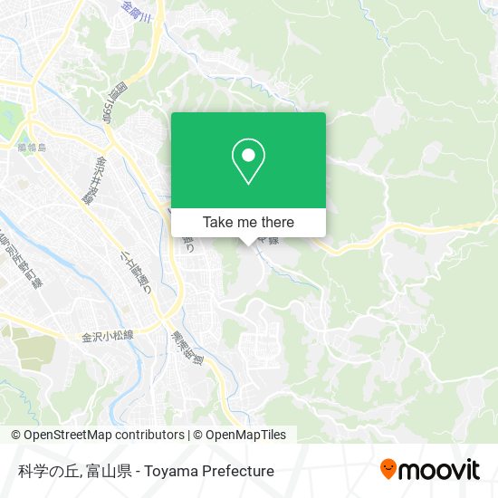 科学の丘 map