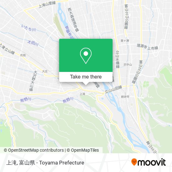 上滝 map
