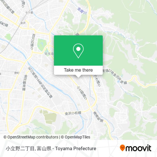 小立野二丁目 map