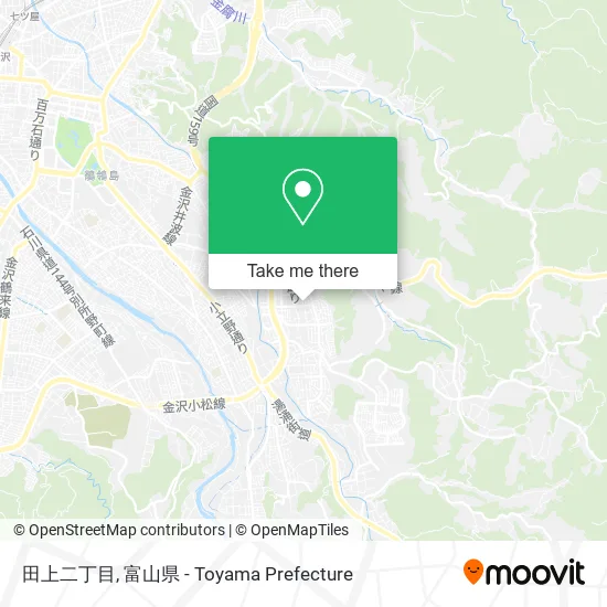 田上二丁目 map