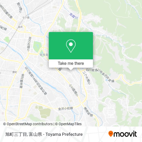 旭町三丁目 map