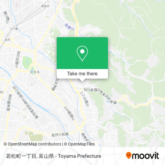 若松町一丁目 map