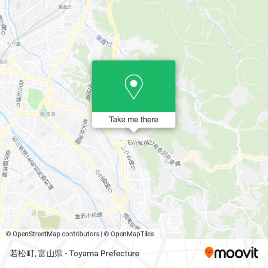 若松町 map