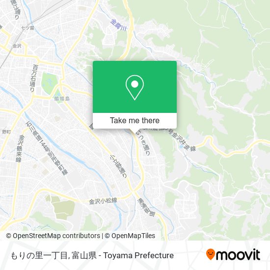 もりの里一丁目 map