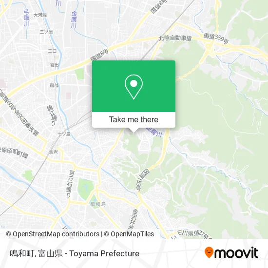 鳴和町 map