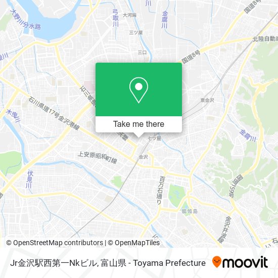 Jr金沢駅西第一Nkビル map