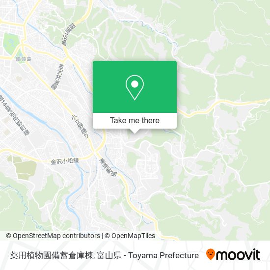 薬用植物園備蓄倉庫棟 map