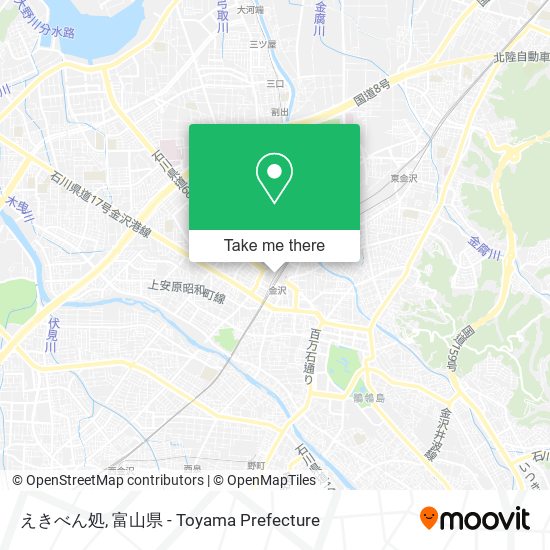 えきべん処 map