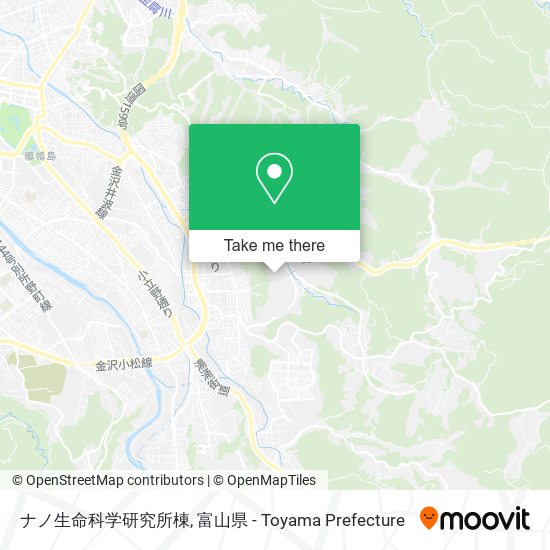 ナノ生命科学研究所棟 map