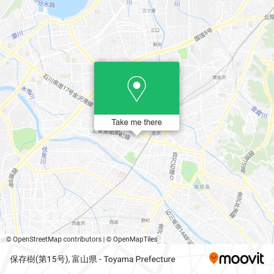 保存樹(第15号) map
