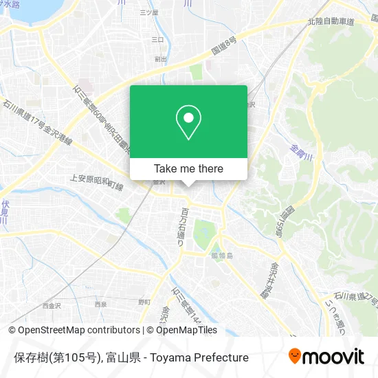 保存樹(第105号) map