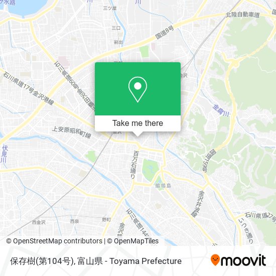 保存樹(第104号) map