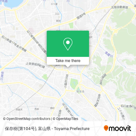 保存樹(第104号) map