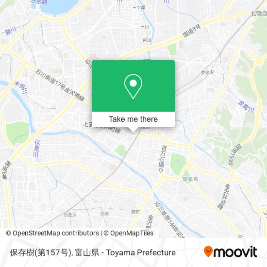 保存樹(第157号) map