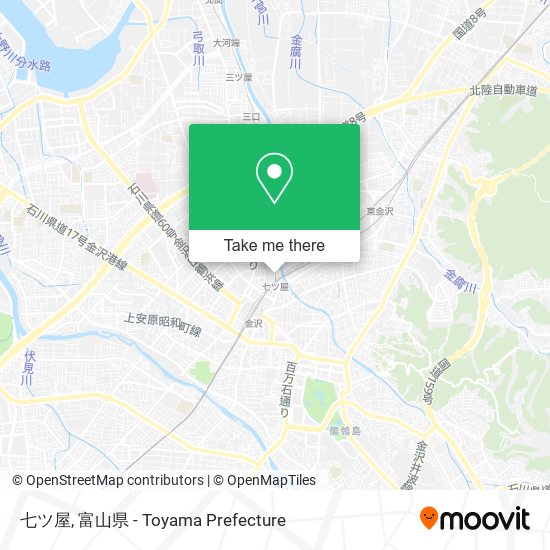 七ツ屋 map