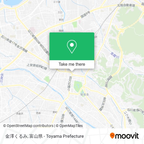 金澤くるみ map