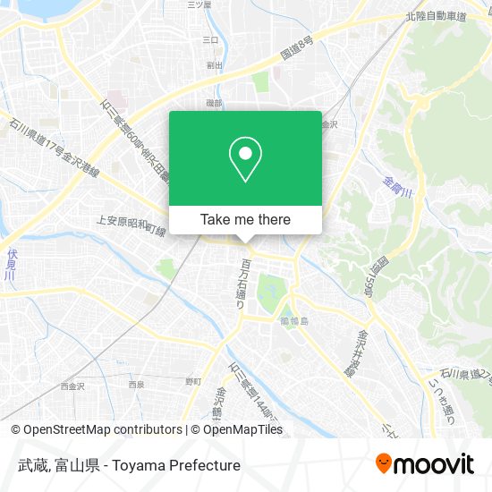 武蔵 map
