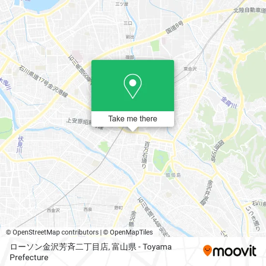 ローソン金沢芳斉二丁目店 map