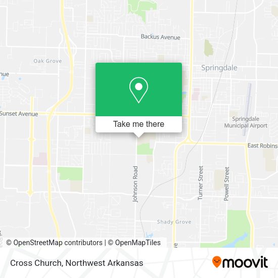 Cross Church map