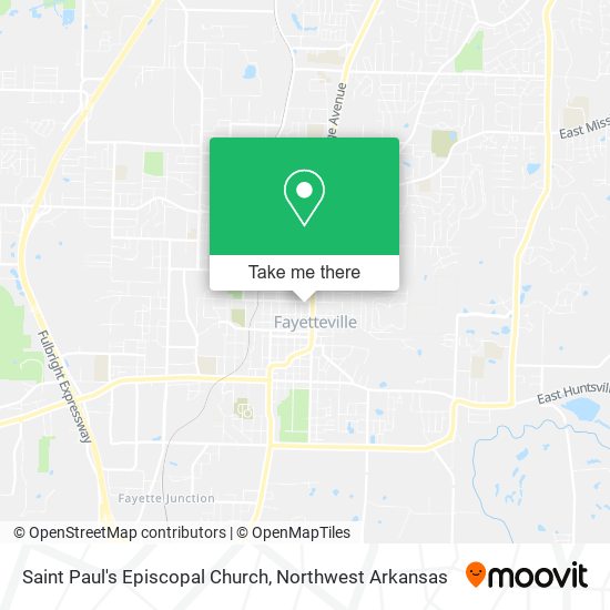 Saint Paul's Episcopal Church map