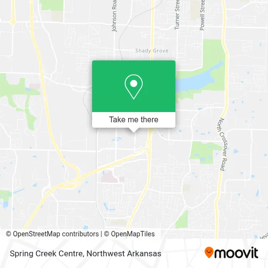 Spring Creek Centre map
