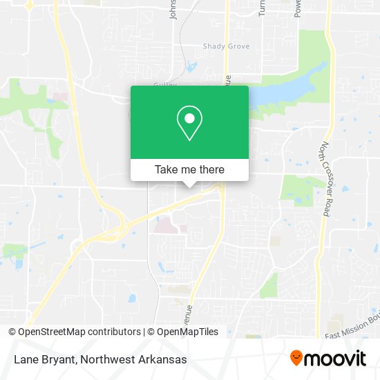 Lane Bryant map