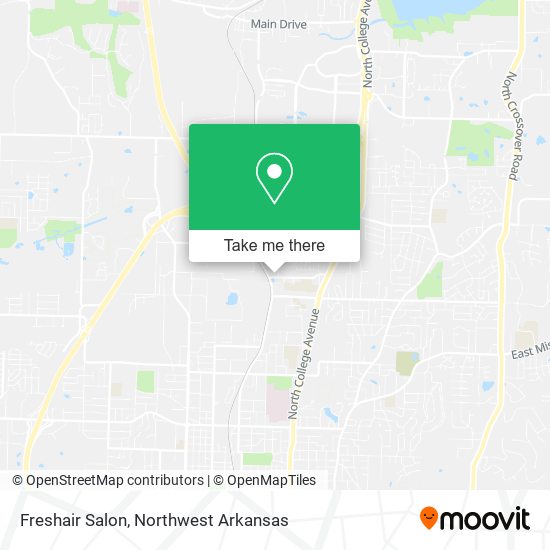 Freshair Salon map