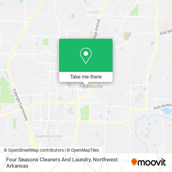 Mapa de Four Seasons Cleaners And Laundry