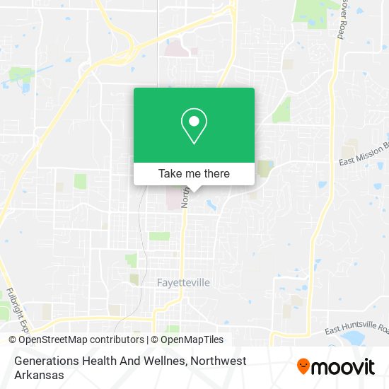 Mapa de Generations Health And Wellnes