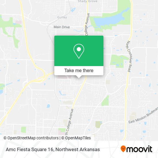 Amc Fiesta Square 16 map