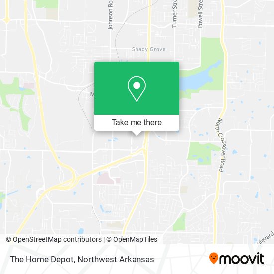 The Home Depot map