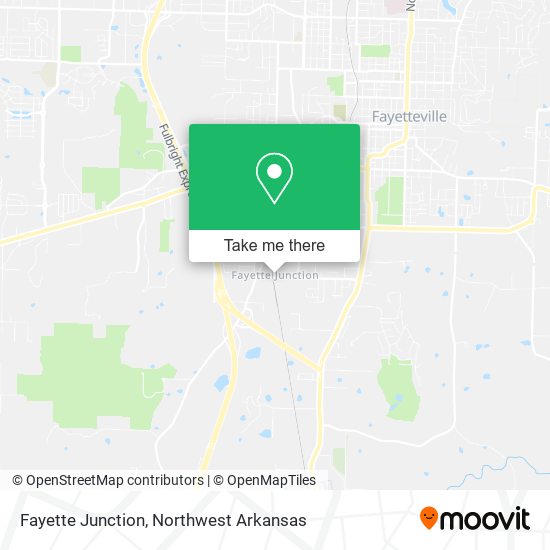 Mapa de Fayette Junction