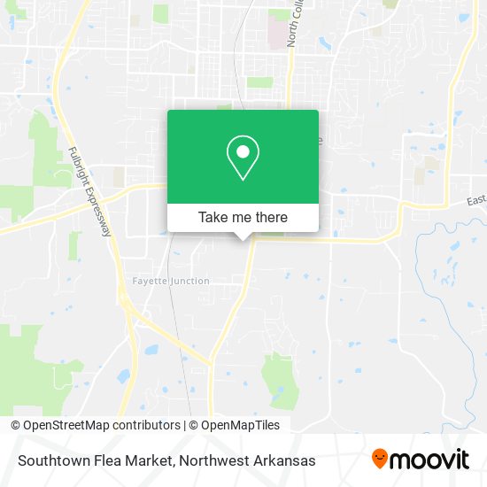 Southtown Flea Market map