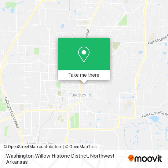 Mapa de Washington-Willow Historic District