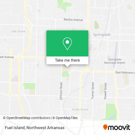Fuel Island map