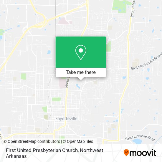 Mapa de First United Presbyterian Church