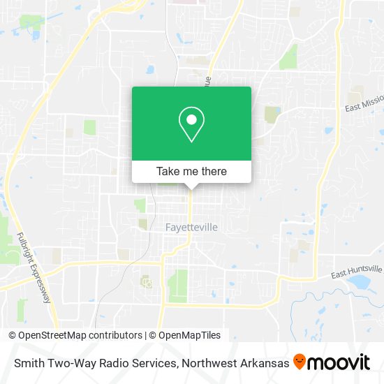 Smith Two-Way Radio Services map