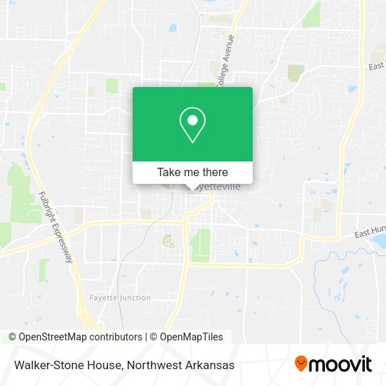 Walker-Stone House map